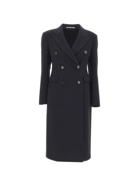Tagliatore Meriel double-breasted coat Black CMERIEL10B350001B5054