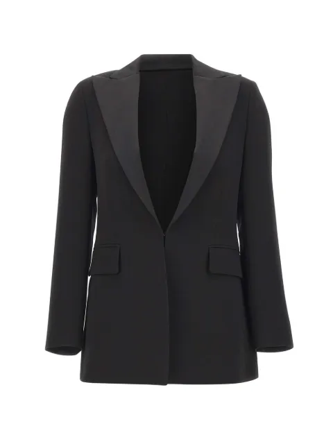 Eleventy silk tuxedo blazer Black N85GIAM02TSE0J00122
