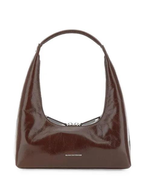 Marge Sherwood crinkled-leather shoulder bag Brown M26431SB02