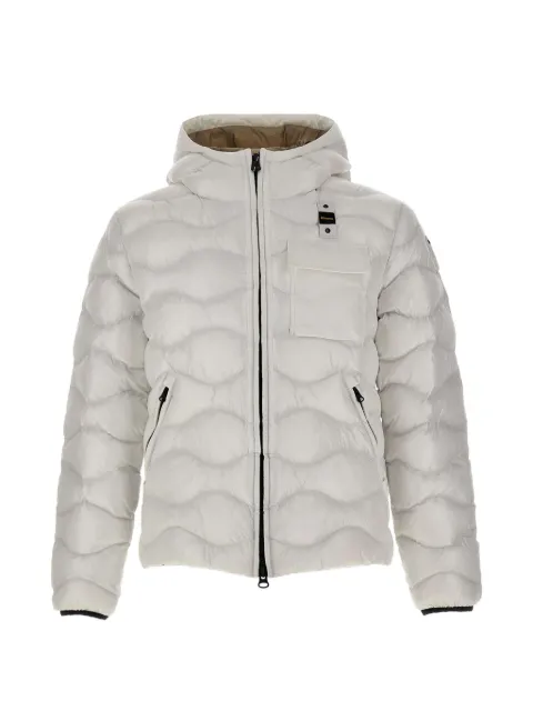 Blauer wave-quilted down jacket White 26WBLUC02053005958100EI