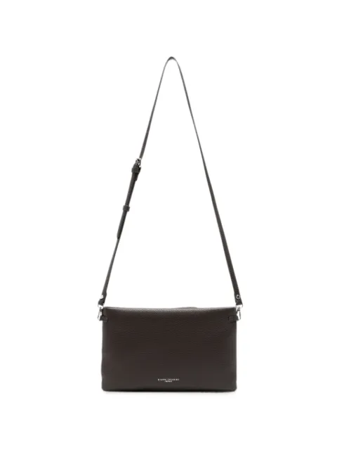 GIANNI CHIARINI Hermy leather shoulder bag Brown BS4035COMMGRN