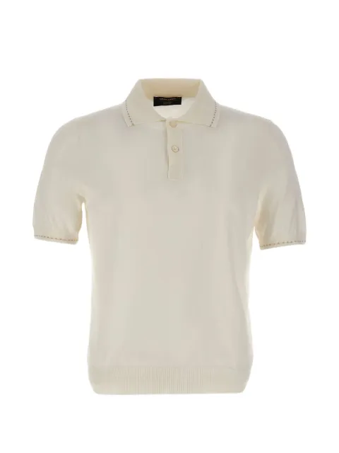 Gran Sasso short-sleeve polo shirt Neutrals 4314216224002