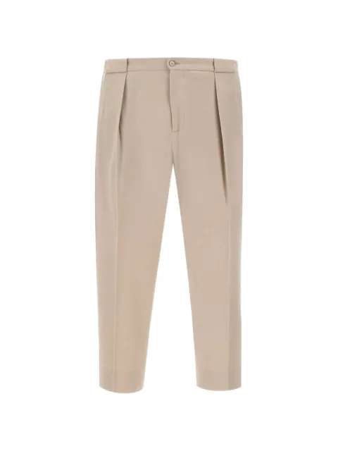 Briglia 1949 PortobelloS pleated trousers Neutrals 400120000123