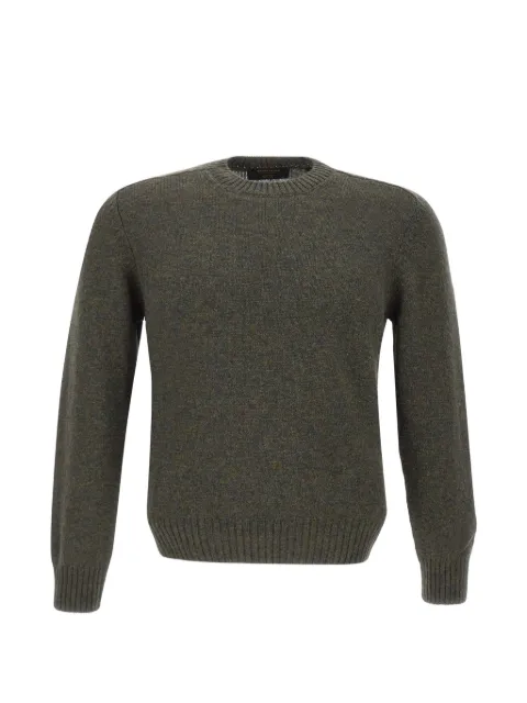 Gran Sasso crew-neck virgin-wool sweater Green 1311928501485