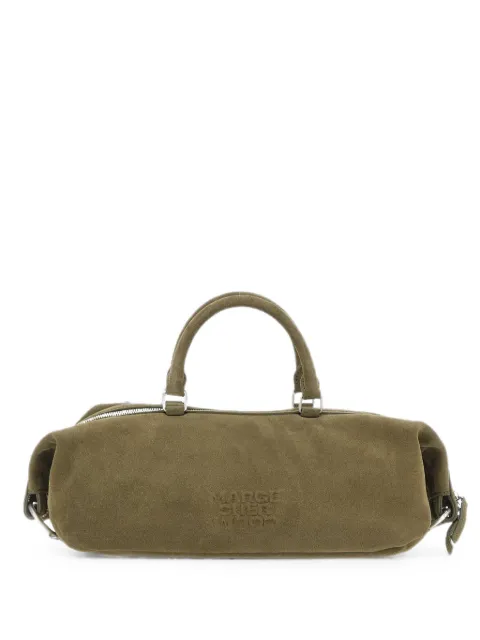 Marge Sherwood Dumpling EW suede tote bag Green M26431TB18