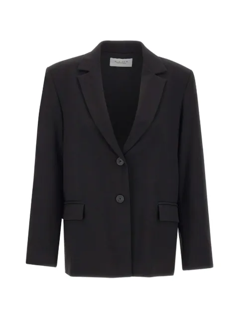 kaos single-breasted flap-pocket blazer Black SI1CO002