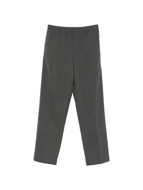 Lardini elasticated-waistband trousers Grey ACVICEPCN64702