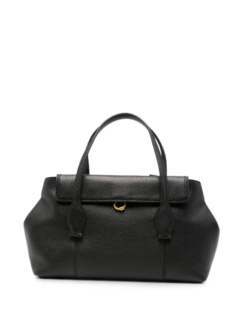 GIANNI CHIARINI Vicky pebbled leather tote bag Black BS12320COMMGRN