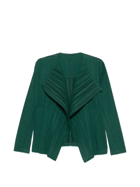Pleats Please Issey Miyake Pleats Please blazer Green PP66JO262