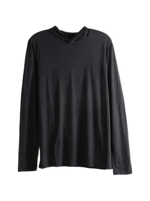 Free Fly thumb-slot hoodie Black MSDH