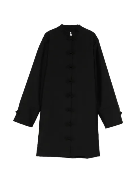 Róhe pankou-closure dress Black 42033418