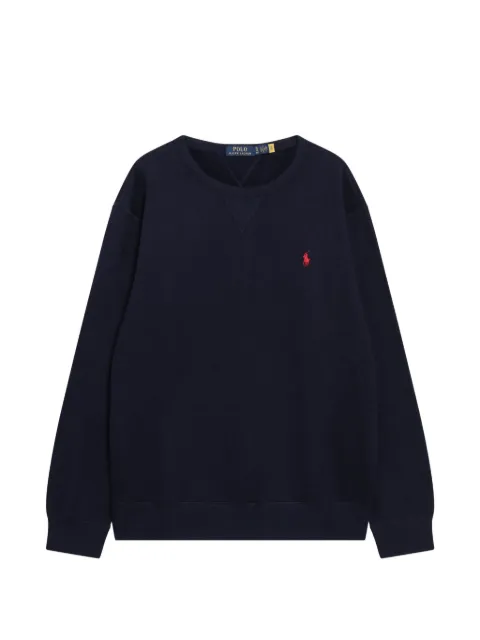 Polo Ralph Lauren Pony-embroidered crewneck sweatshirt Blue 710766772003CO