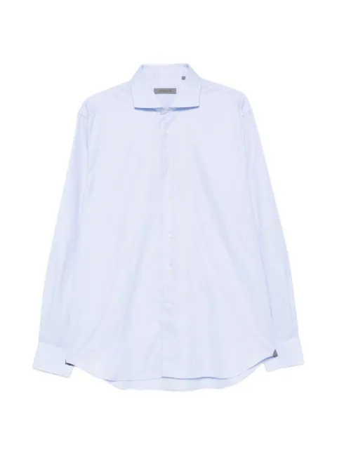 Corneliani spread-collar long-sleeve shirt Blue 27P1022711627009