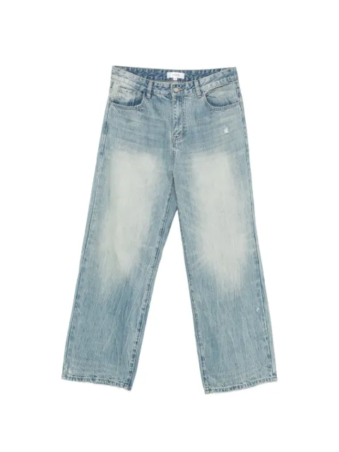 FOUND faded-effect jeans Blue FOSS26DP13012
