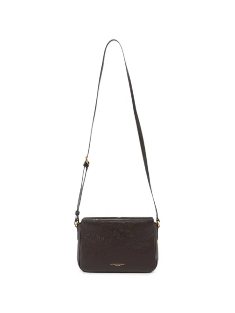 GIANNI CHIARINI Laura leather shoulder bag Brown BS12525COMMGRN