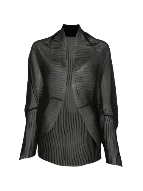 Max Mara Vesuvio pleated shrug Black 2624546011600