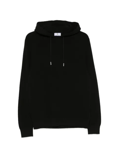 Magazzino Ricambi drawstring hoodie Black 137