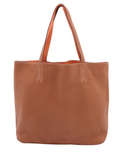 Hermès Pre-Owned 2011 Clemence Double Sens 36 tote bag Brown OU6QP3II0F1BV1EU