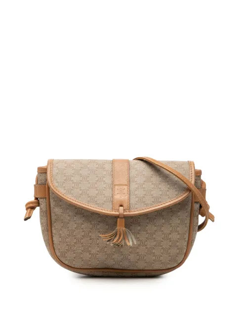 Celine Pre-Owned 2007 Macadam Coated Canvas crossbody bag Neutrals X26C6679AU62JI80