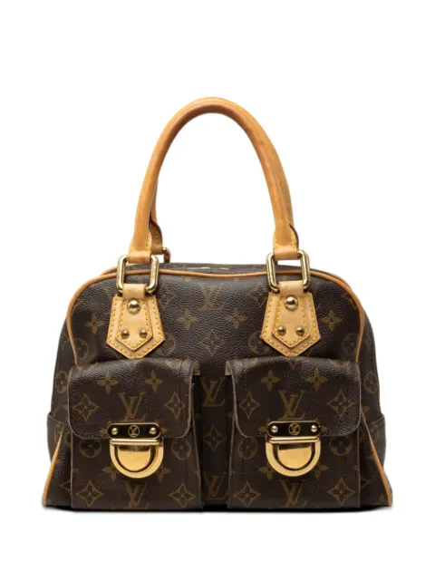 Louis Vuitton Pre-Owned 1990-2010 Monogram Manhattan PM handbag Brown V2YRU7SZPD66DOX7