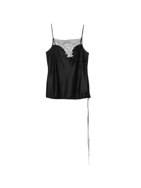 Carine Gilson lace-trim silk-satin camisole Black HA0800HEW26BLKBLK