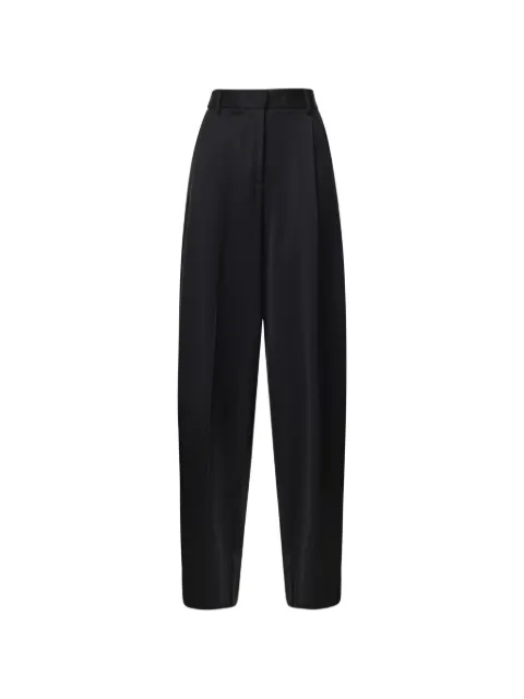 THE ANDAMANE pleated tailored trousers Black T200471ATNW070