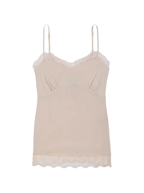 Simone Rocha lace-trim camisole top Neutrals 54920514
