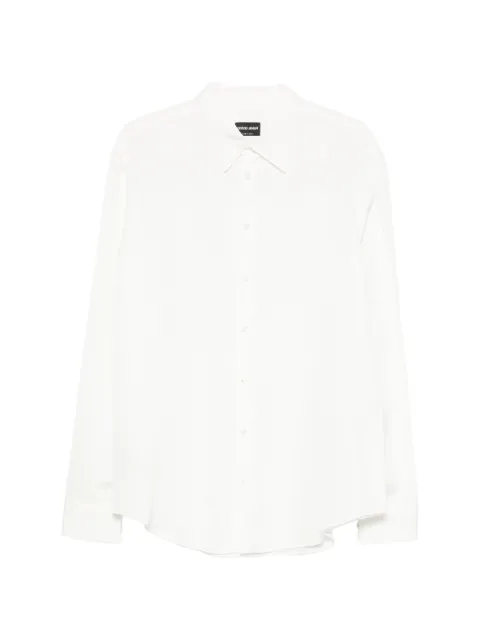 Giorgio Armani long-sleeve shirt Neutrals GM004664TE23939