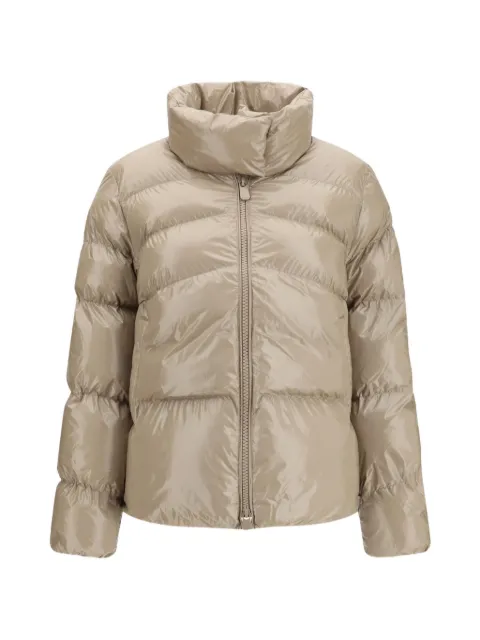 PINKO quilted turtleneck puffer jacket Neutrals 101598A2P7
