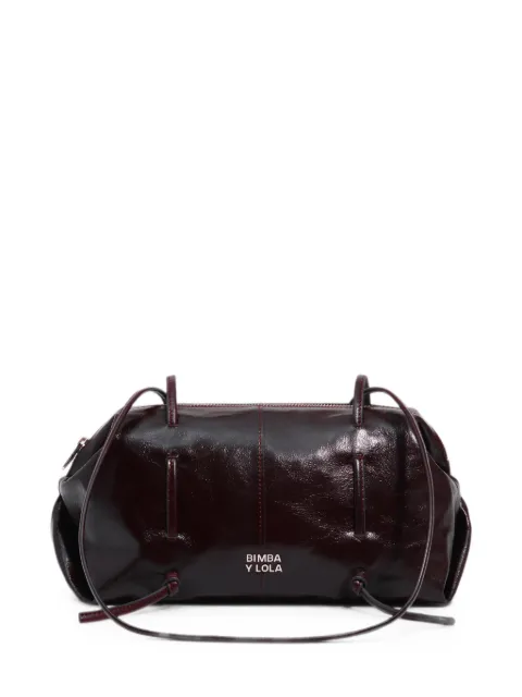 BIMBA Y LOLA burgundy leather Lolita bag Red 262BBAJ8W10228