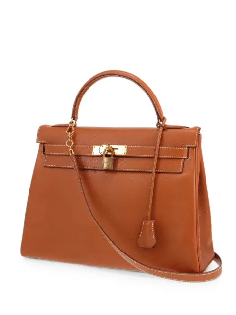 Hermès Pre-Owned 1991 32 Kelly tote bag Brown 433081