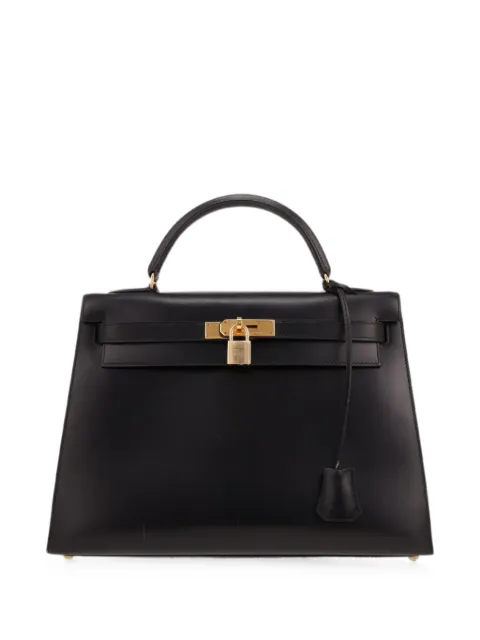 Hermès Pre-Owned 1996 32 Kelly handbag Black 431647