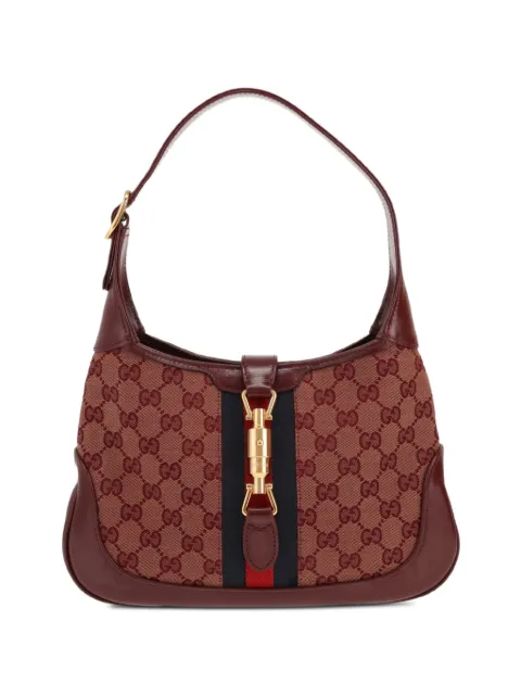 Gucci Pre-Owned 2020s Jackie GG Supreme handbag Red 432279