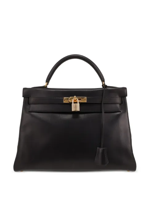 Hermès Pre-Owned 1991 32 Kelly handbag Black 431499