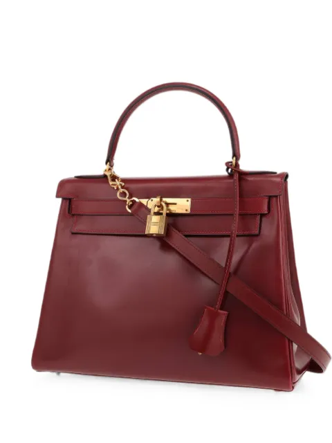 Hermès Pre-Owned 1980 Kelly 28 tote bag Red 432296