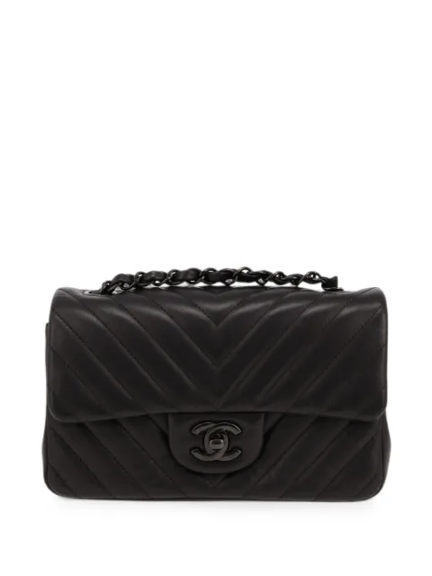 CHANEL Pre-Owned 2016 Timeless herringbone-quilted tote bag Black 431919