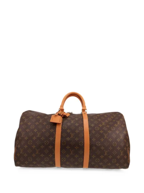 Louis Vuitton Pre-Owned 1994 Monogram Keepall 55 travel bag Brown 430798