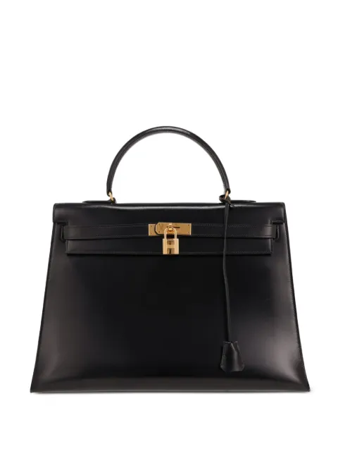 Hermès Pre-Owned 1981 Kelly 35 tote bag Black 430968