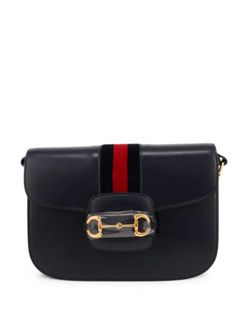 Gucci Pre-Owned 2020's Horsebit 1955 tote bag Blue 430967