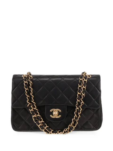 CHANEL Pre-Owned 1991 petit Timeless quilted handbag Black 418552