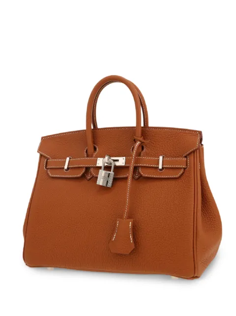 Hermès Pre-Owned 2024 25 Birkin handbag Brown 417940