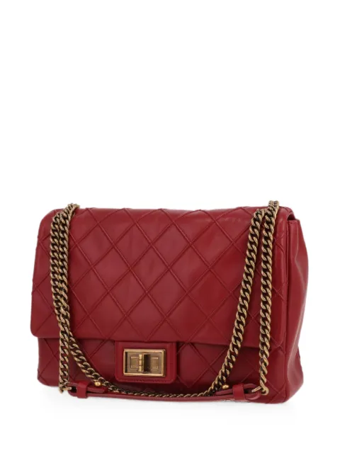 CHANEL Pre-Owned 2013 Mademoiselle quilted shoulder bag Red 430003