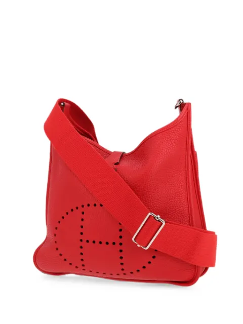 Hermès Pre-Owned 2019 III Evelyne shoulder bag Red 429688