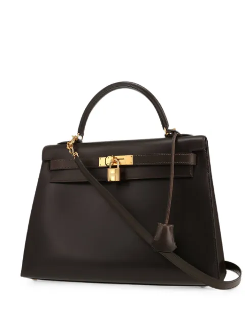 Hermès Pre-Owned 2000 32 Kelly tote bag Brown 428335
