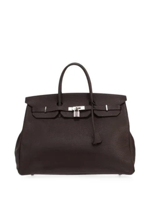 Hermès Pre-Owned 2004 40 Birkin tote bag Brown 428413