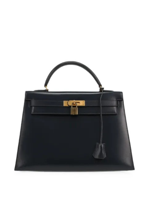 Hermès Pre-Owned 1984 32 Kelly tote bag Blue 428325
