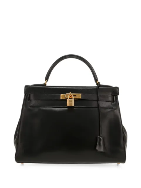 Hermès Pre-Owned 2000 32 Kelly tote bag Black 427961