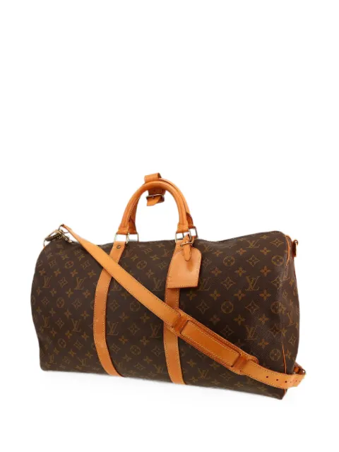 Louis Vuitton Pre-Owned 1997 50 Keepall Monogram holdall Brown 420724