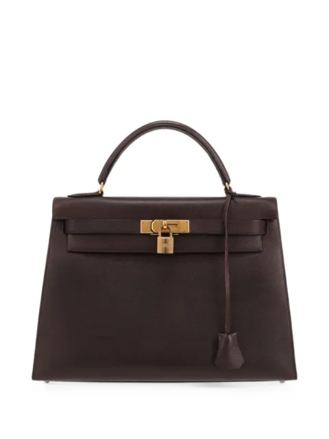 Hermès Pre-Owned 1999 32 Kelly tote bag Brown 427899