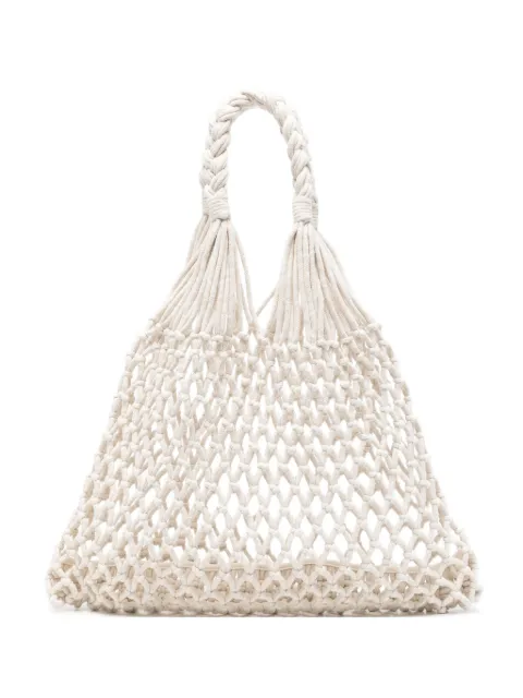 The Frankie Shop Naia net tote bag Neutrals BAFS231970210001